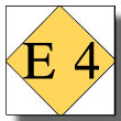 E4 logo